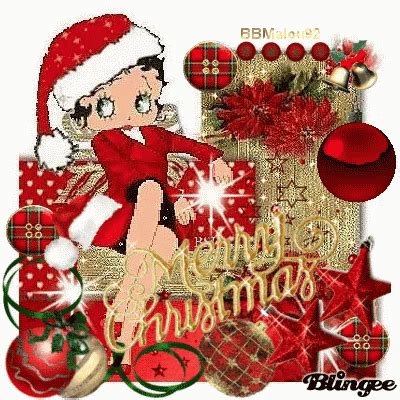 betty boop merry christmas